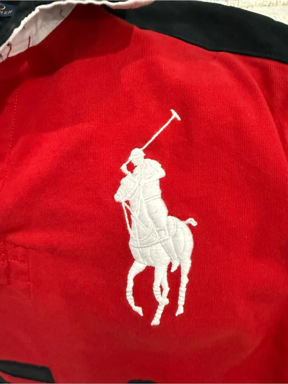 Polo Ralph Lauren Olympics Team USA Embroidered Rugby Polo Shirt Size M